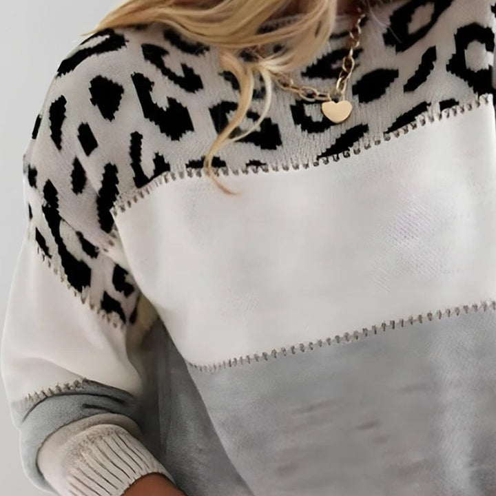 Louise | Leopard Knit Jumper