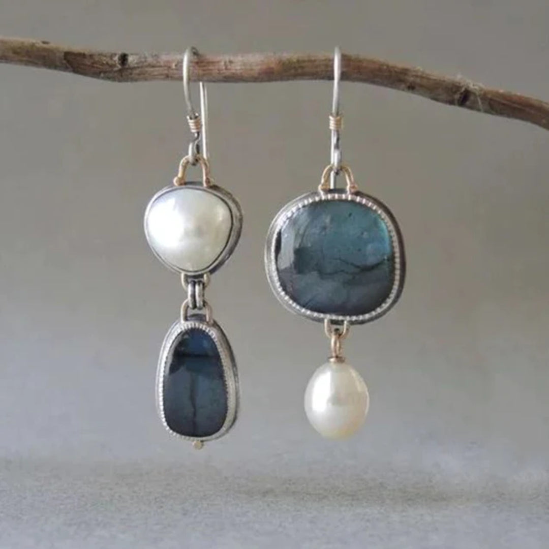Etta™ | Blue Pearl Earrings