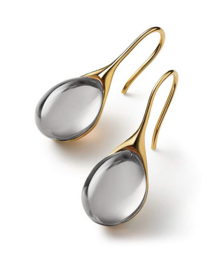 Gaia™ | Glass Teardrop Earrings