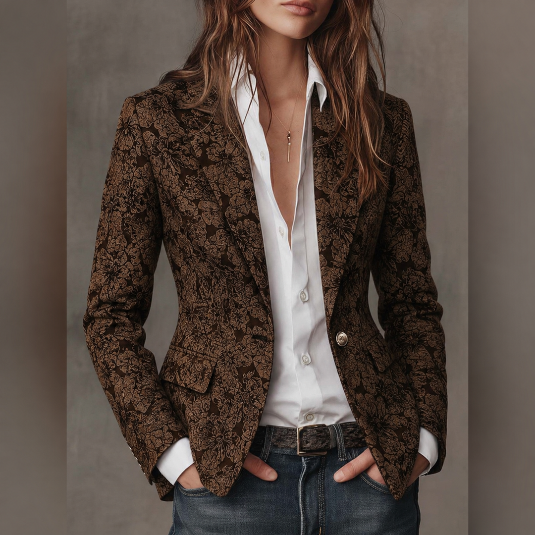 Paloma | Paisley Jacquard Blazer