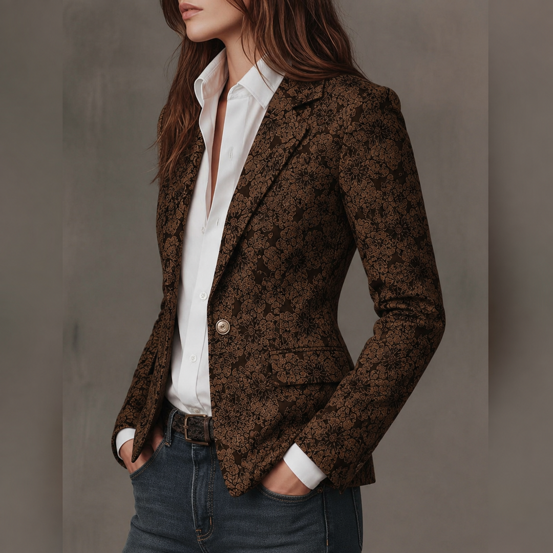 Paloma | Paisley Jacquard Blazer