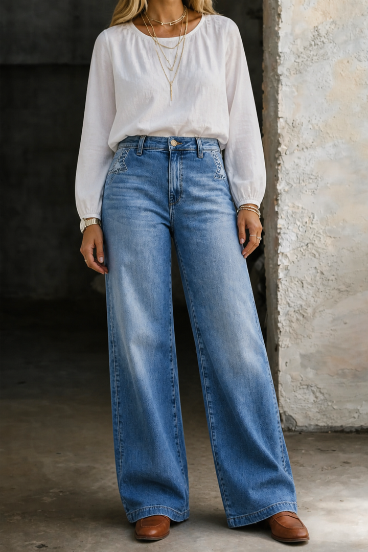 Amani™ | Vintage High-Waisted Jeans