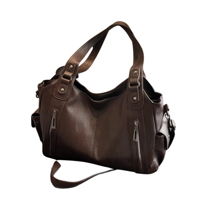Rexie™ | Punk Rivet Accent Shoulder Bag