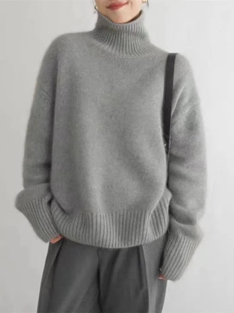 Avery | Roll-Neck Jumper
