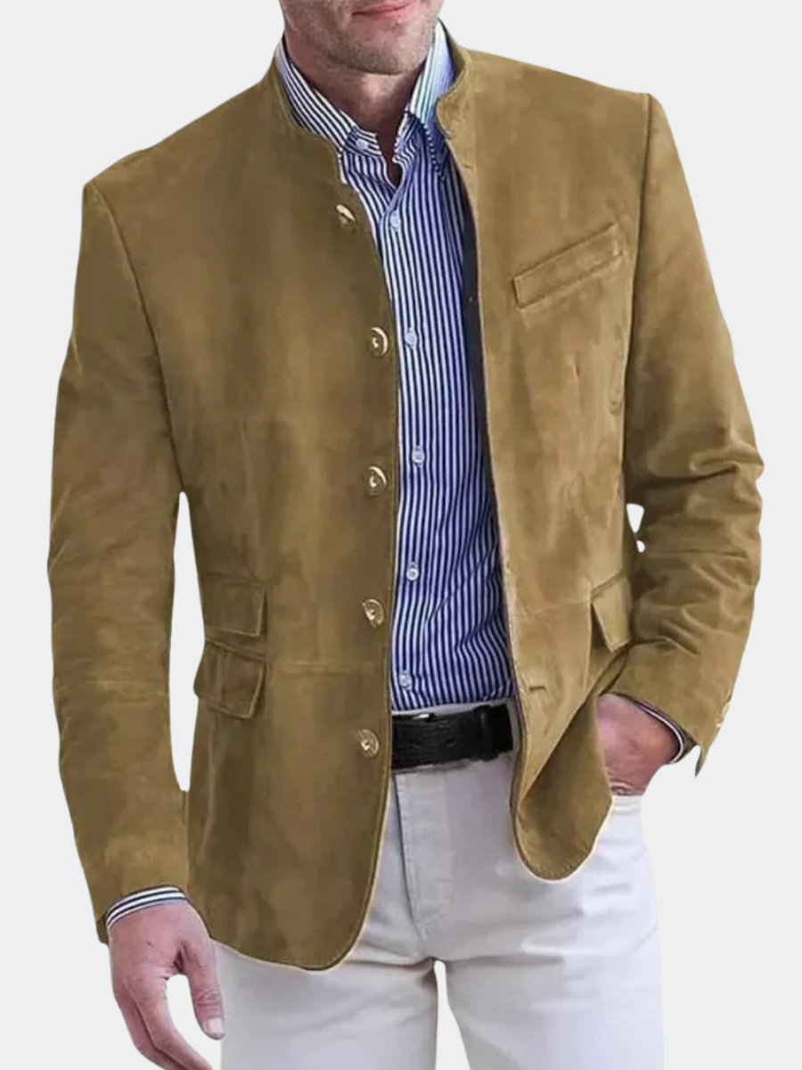 Xavier™ | Suede Leather Jacket