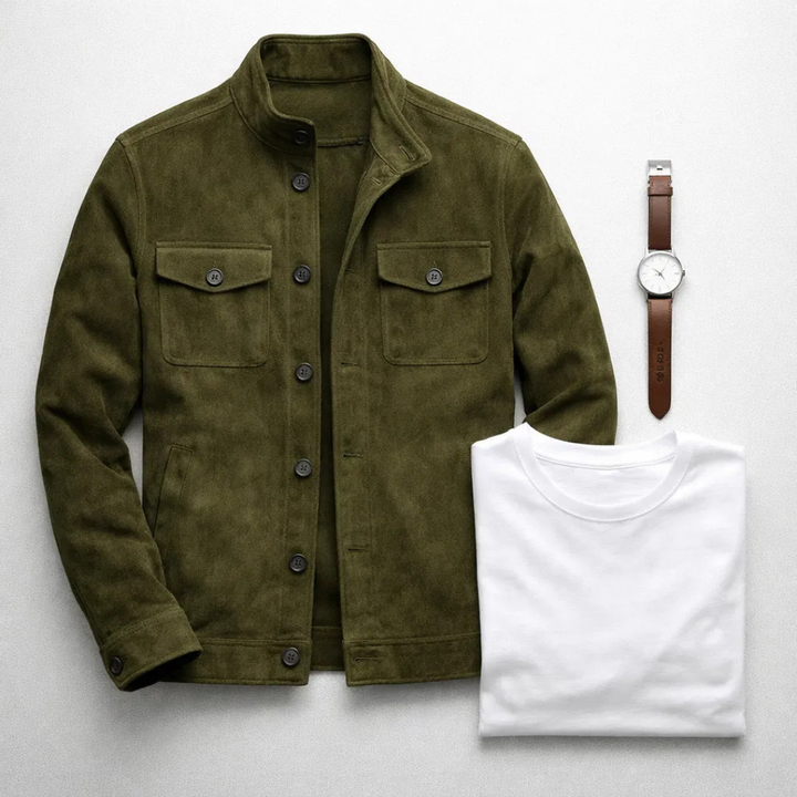 Marcus™ | Elegant Suede Jacket