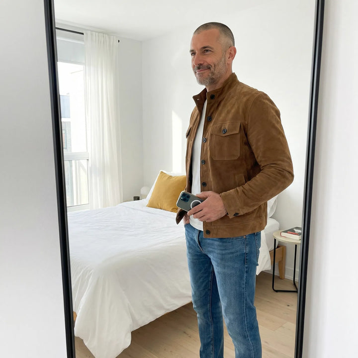 Marcus™ | Elegant Suede Jacket