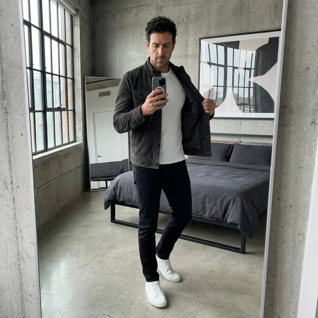 Marcus™ | Elegant Suede Jacket