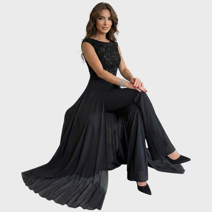 Tomosina – Elegant Sleeveless Jumpsuit