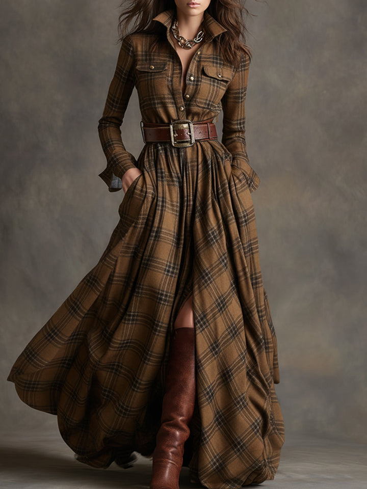 Mandy | Belt Shirt Dress