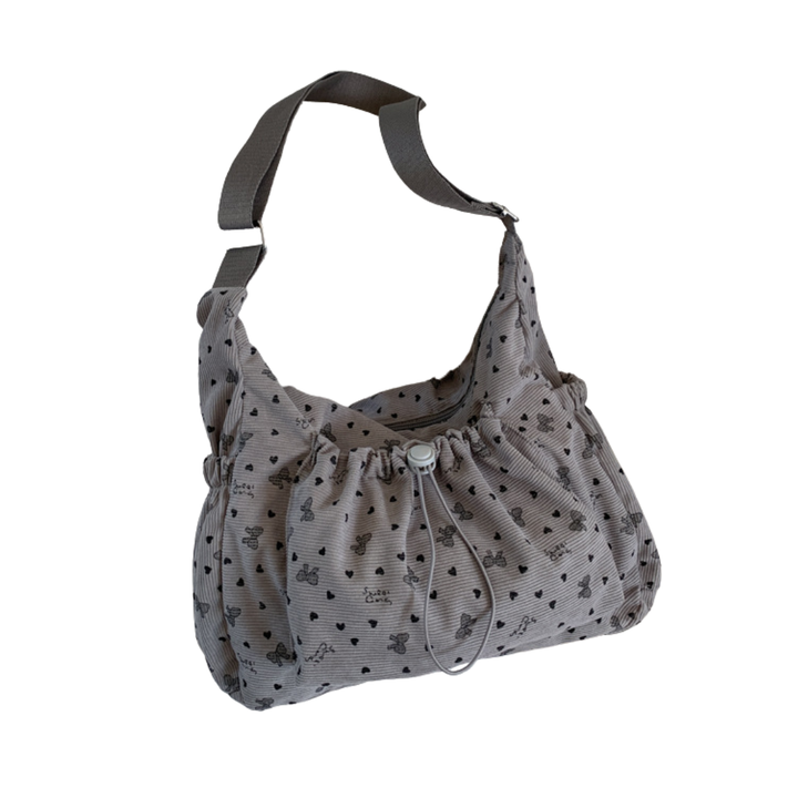Harlow™ | Plaid Drawstring Cloud Hobo Bag