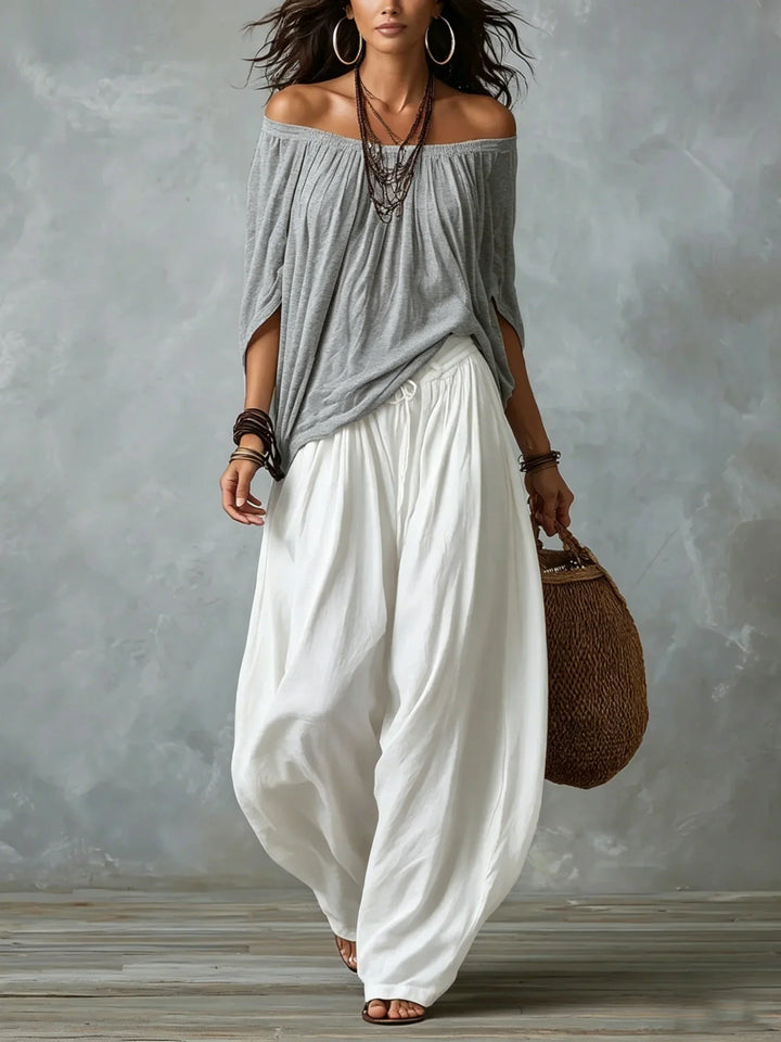 Lila | Off-Shoulder Two-Piece Set