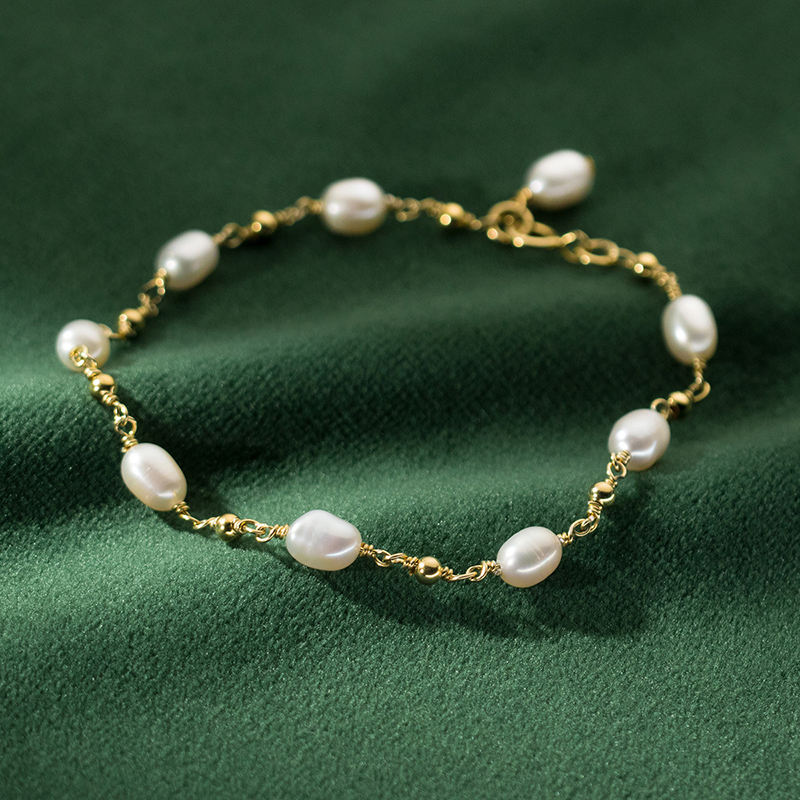 Romy™ | Baroque Pearl Strand Bracelet