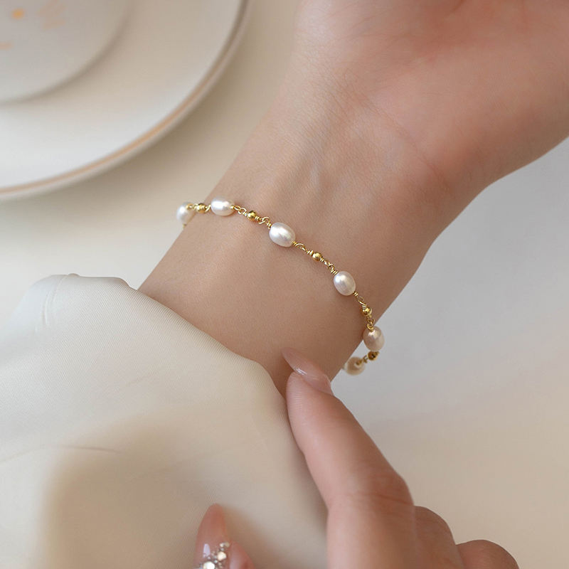 Romy™ | Baroque Pearl Strand Bracelet