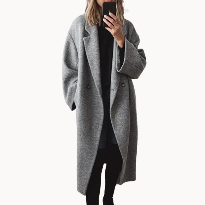 Daphira | Oversized Wool-Blend Coat
