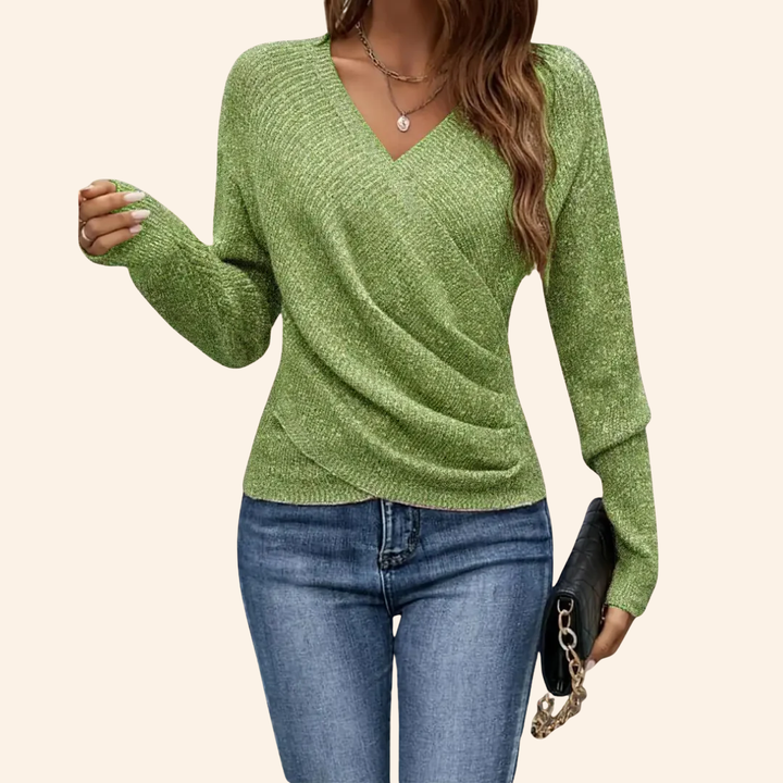 Charlotte | V-Neck Wrap Top
