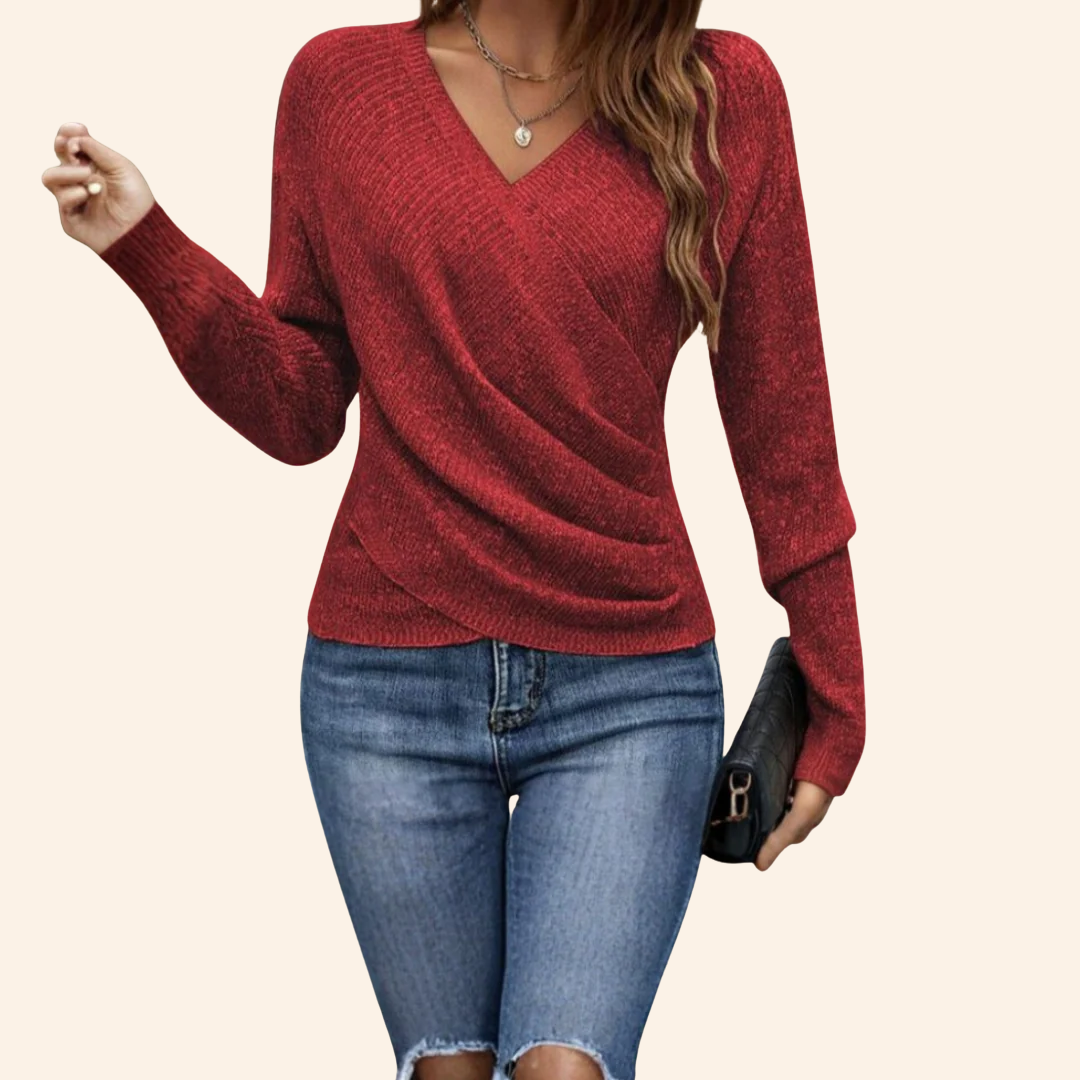Charlotte | V-Neck Wrap Top
