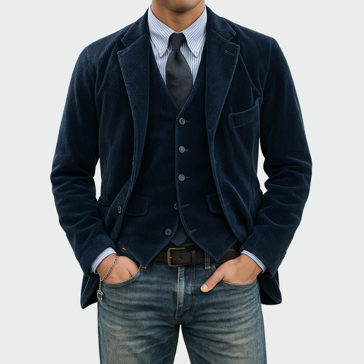 Darnor - Tailored Blazer and Waistcoat Set