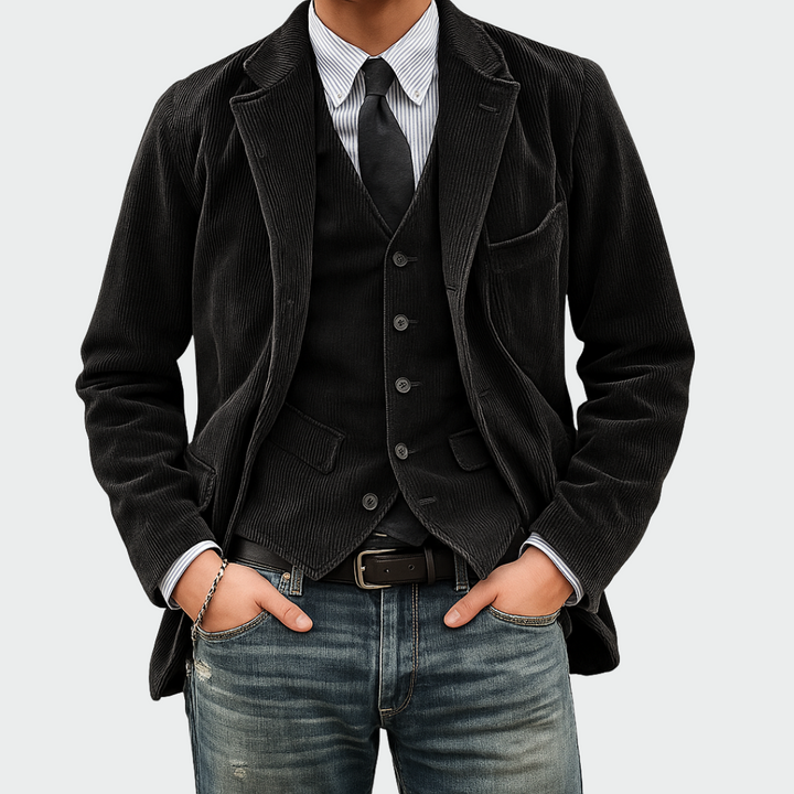 Darnor - Tailored Blazer and Waistcoat Set