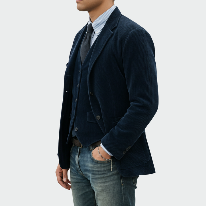 Darnor - Tailored Blazer and Waistcoat Set