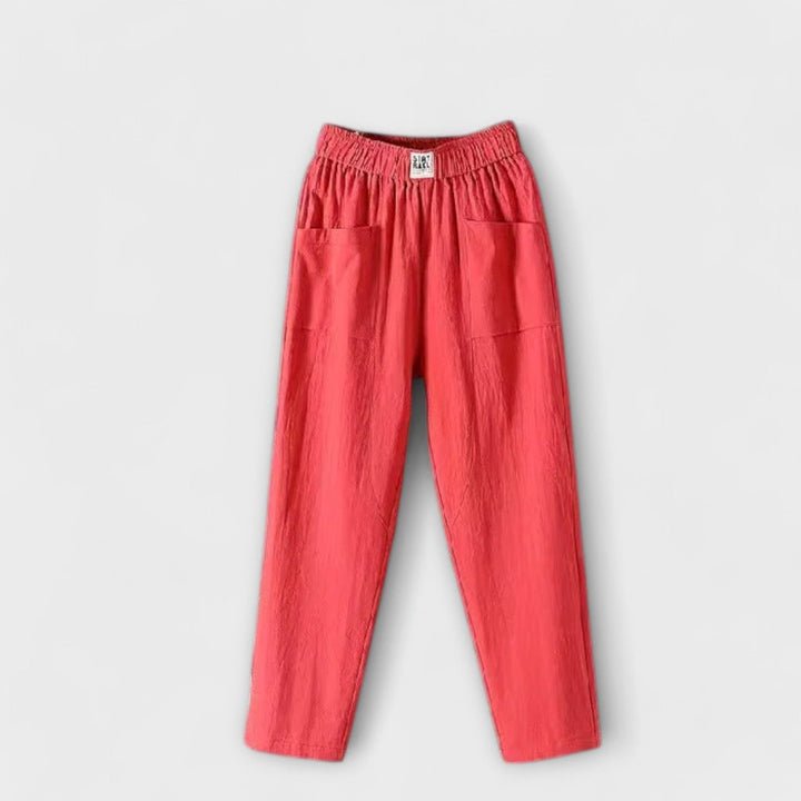 Maya™ | Elegant Linen Trousers