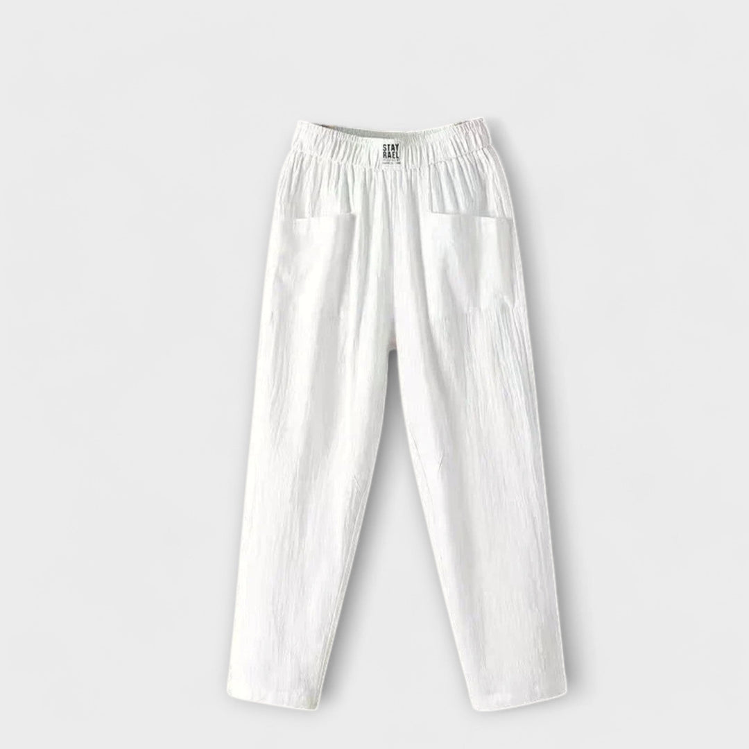 Maya™ | Elegant Linen Trousers