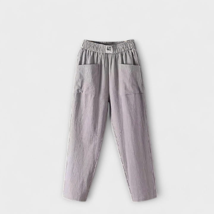 Maya™ | Elegant Linen Trousers