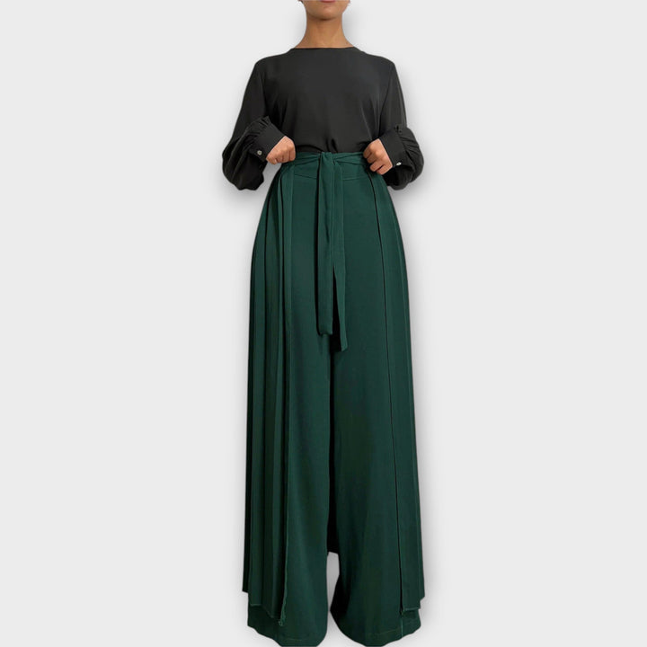 Nerissa™ | Pleated Wide-Leg Trousers