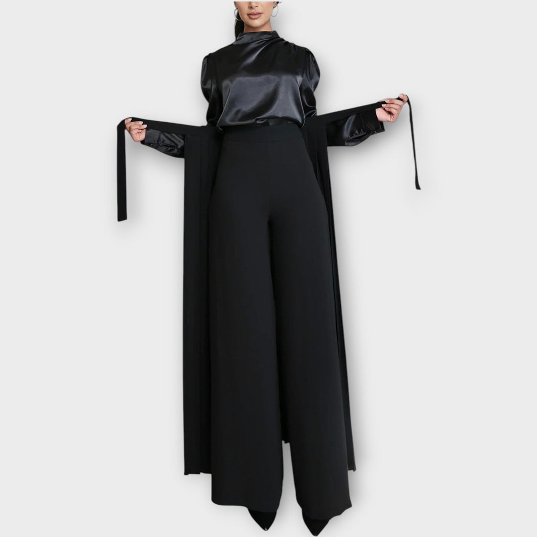 Nerissa™ | Pleated Wide-Leg Trousers