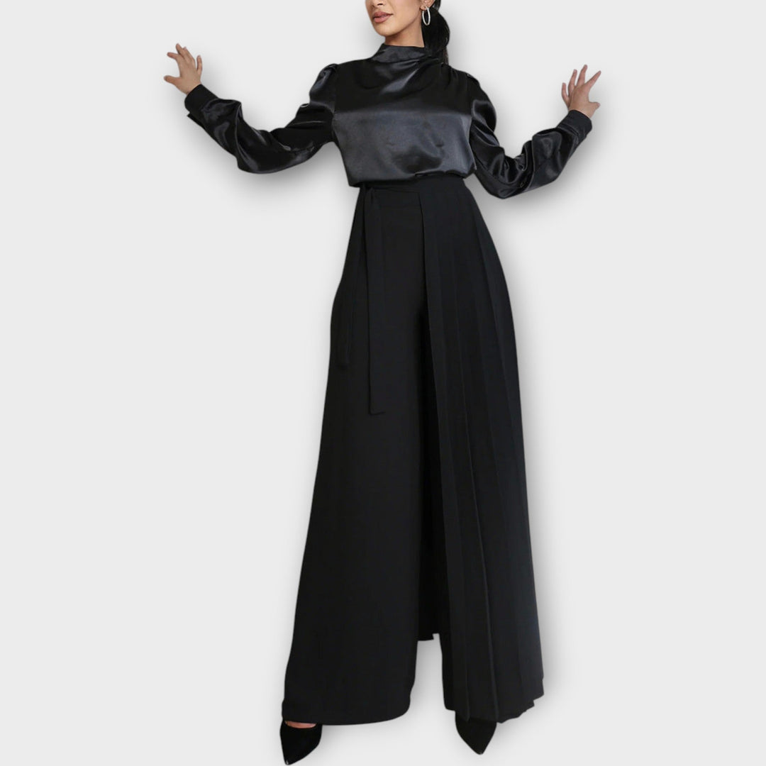 Nerissa™ | Pleated Wide-Leg Trousers
