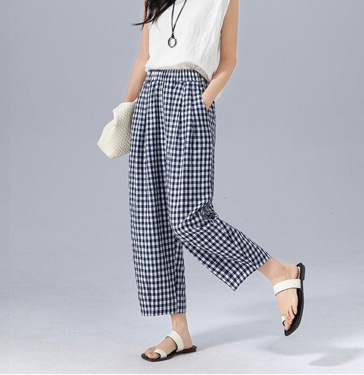 Chelsea™ | Gingham Check Trousers
