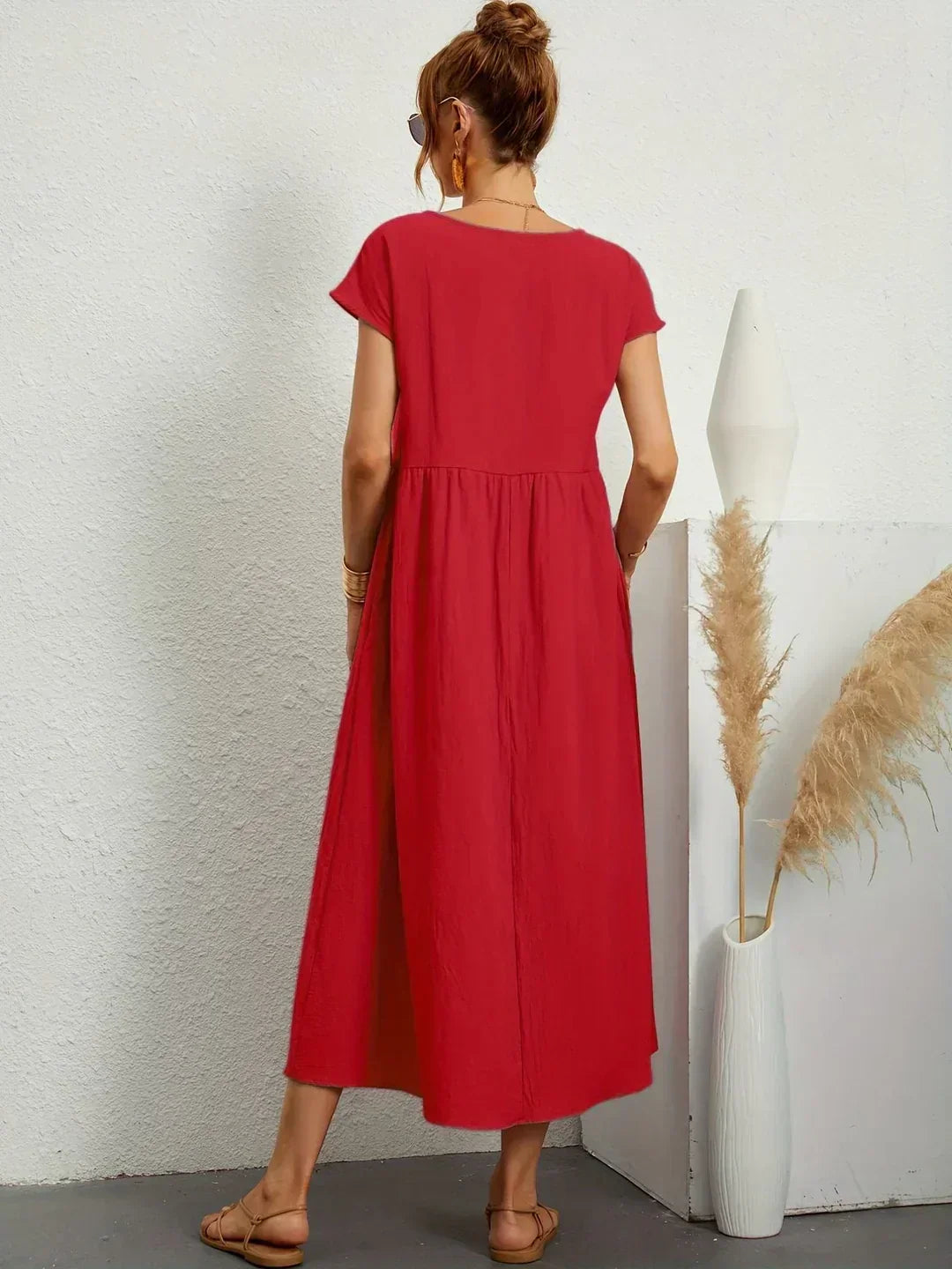 Gabrielle | Flowing Midi Dress