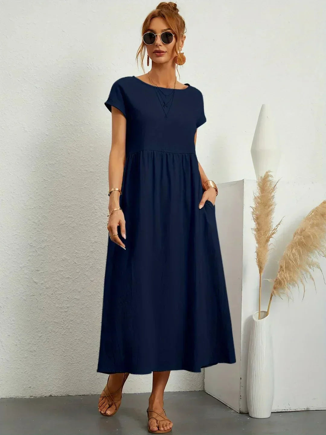 Gabrielle | Flowing Midi Dress