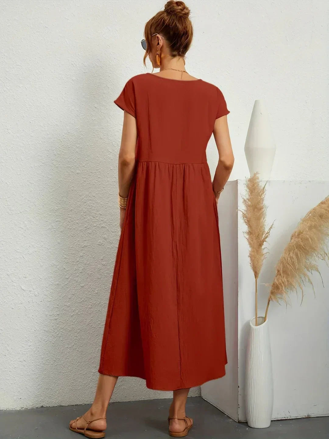Gabrielle | Flowing Midi Dress