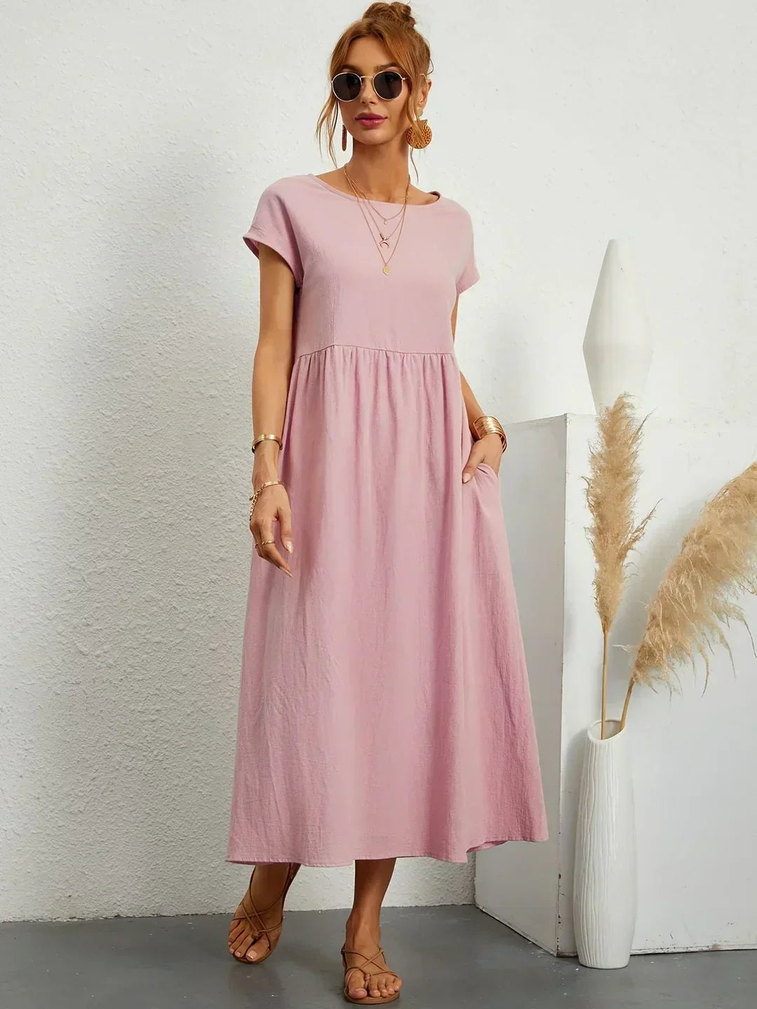 Gabrielle | Flowing Midi Dress