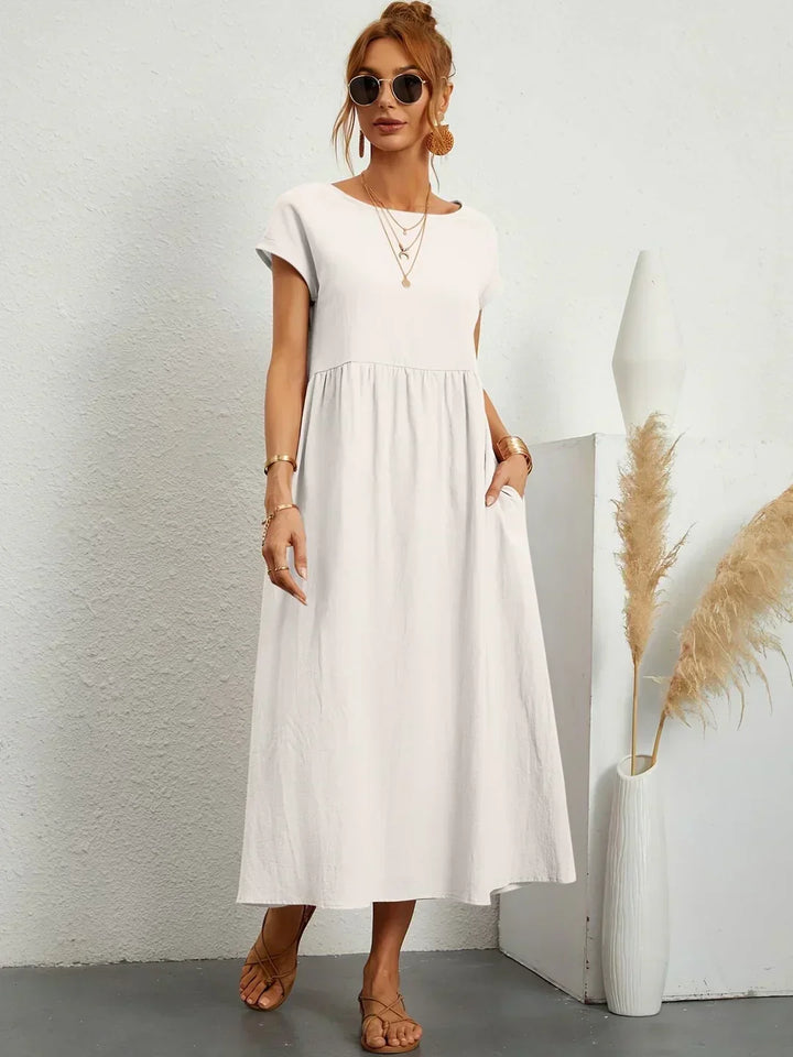 Gabrielle | Flowing Midi Dress