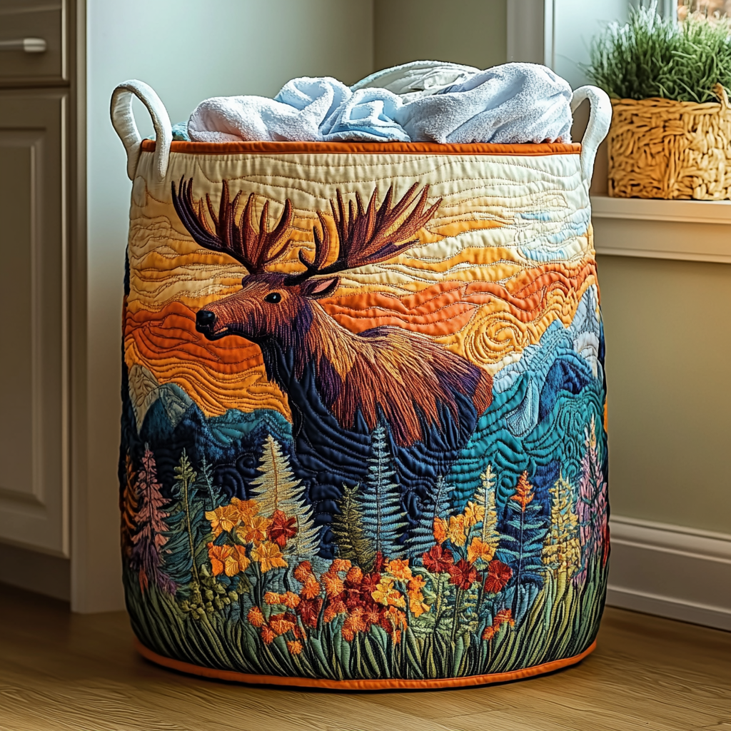 Naomi™ | Forest Laundry Basket