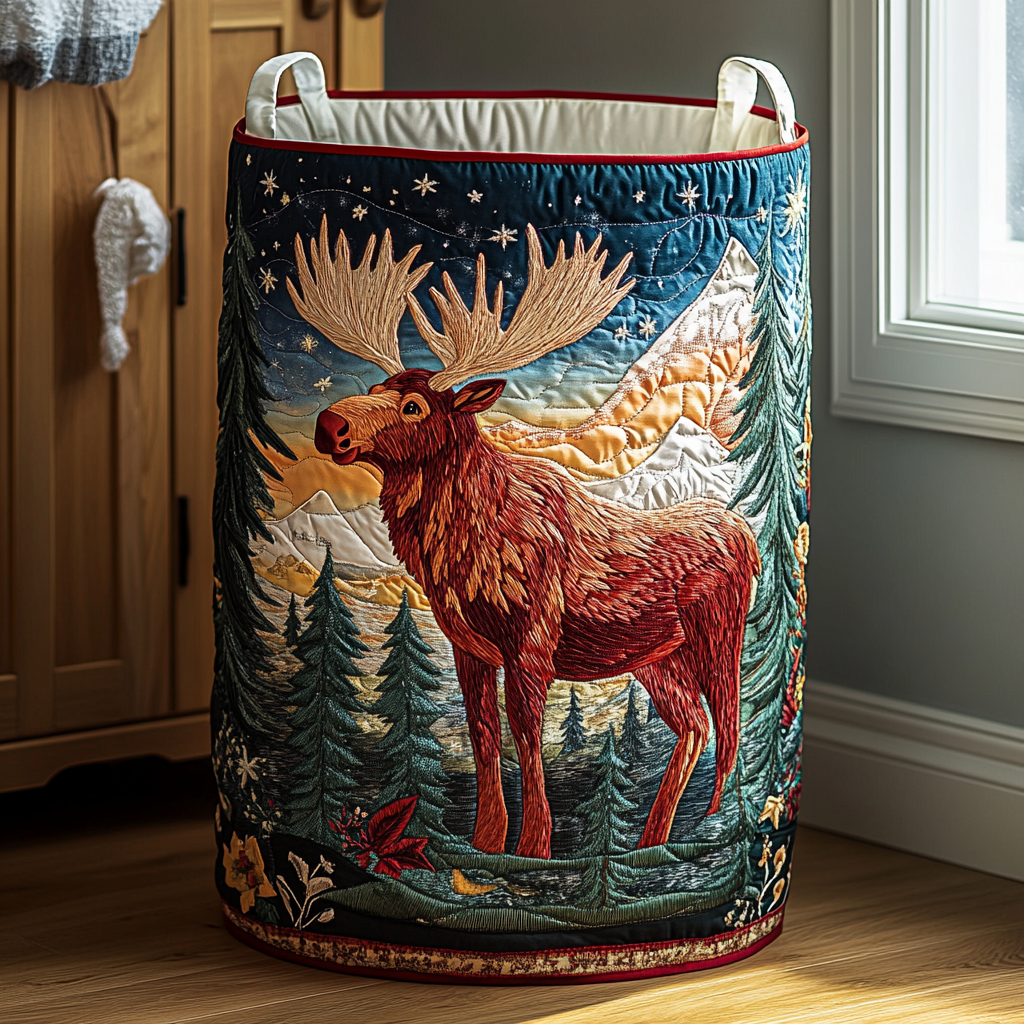 Naomi™ | Forest Laundry Basket