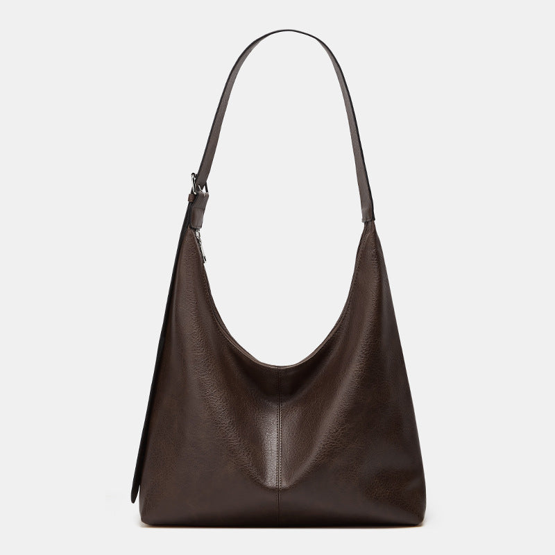 Desiree™ | Women's Solid Colour PU Leather Shoulder Bag Versatile Daily Shopping & Work Bag