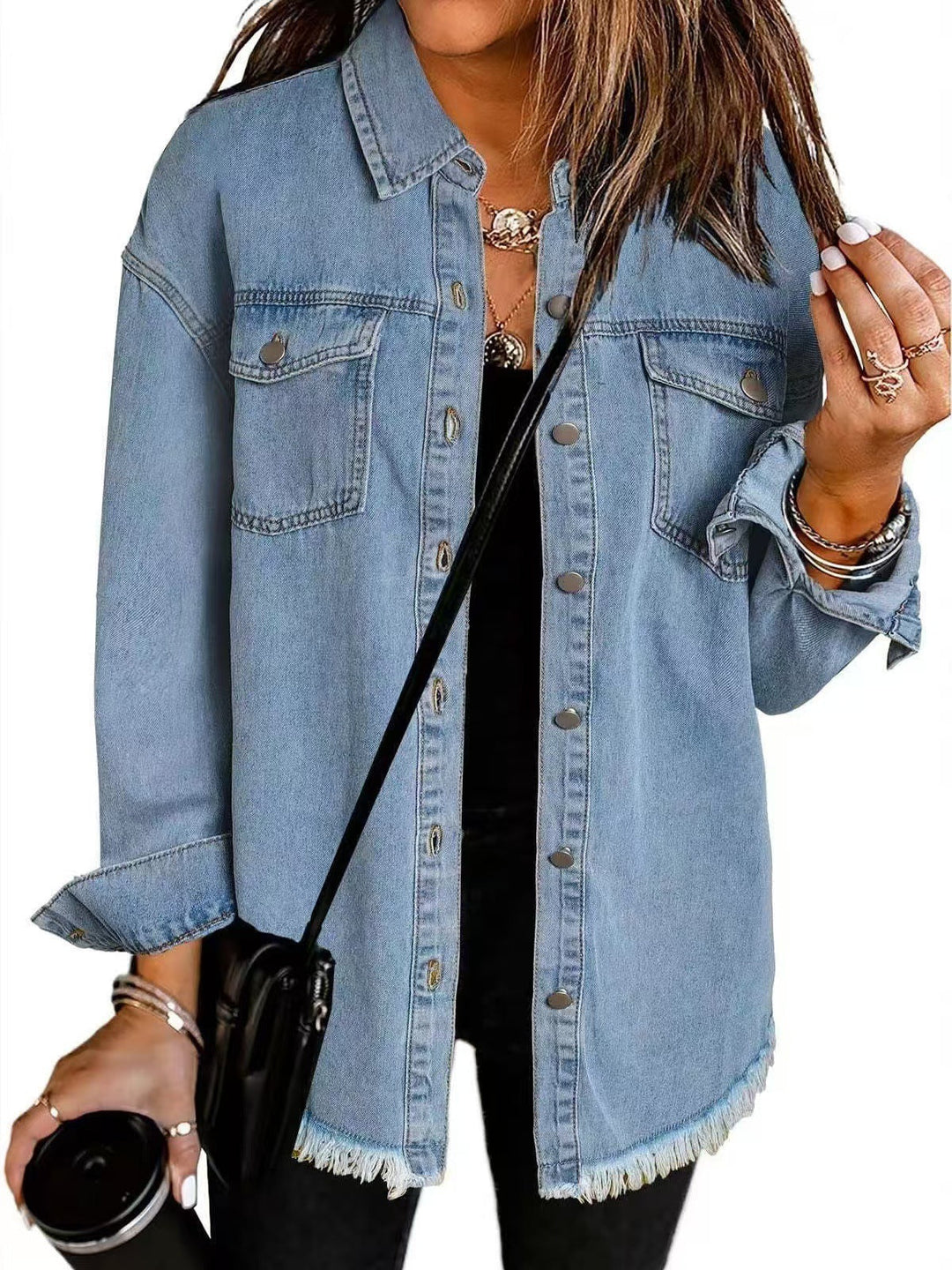 Roxane - Classic Everyday Cotton Denim Jacket
