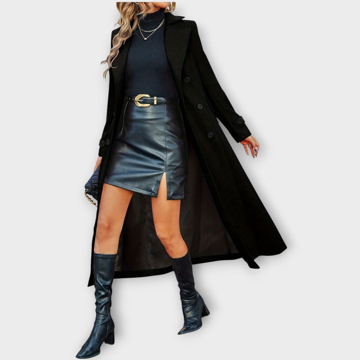 Eleanor | Elegant Longline Winter Coat