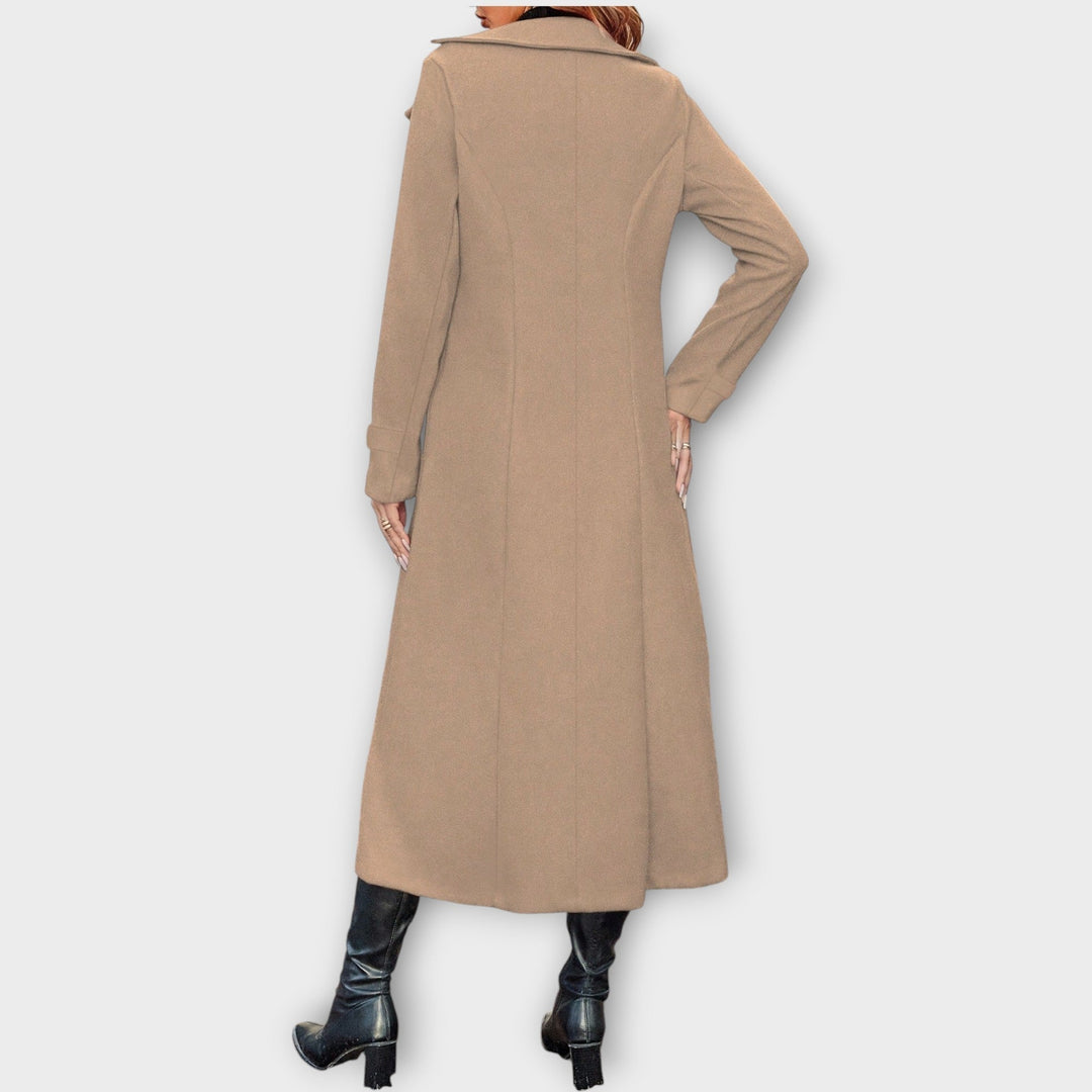 Eleanor | Elegant Longline Winter Coat