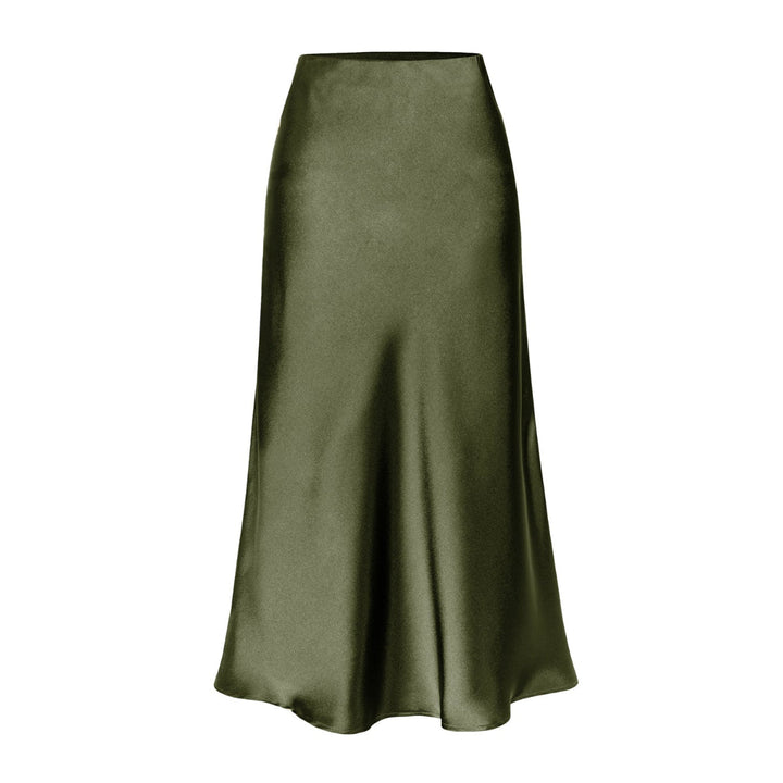 Keira™ | High-Waist Side-Slit Midi Skirt