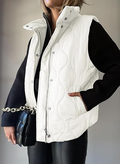 Darcy™ | Button-Up Puffer Vest