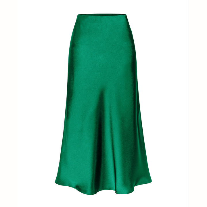 Keira™ | High-Waist Side-Slit Midi Skirt