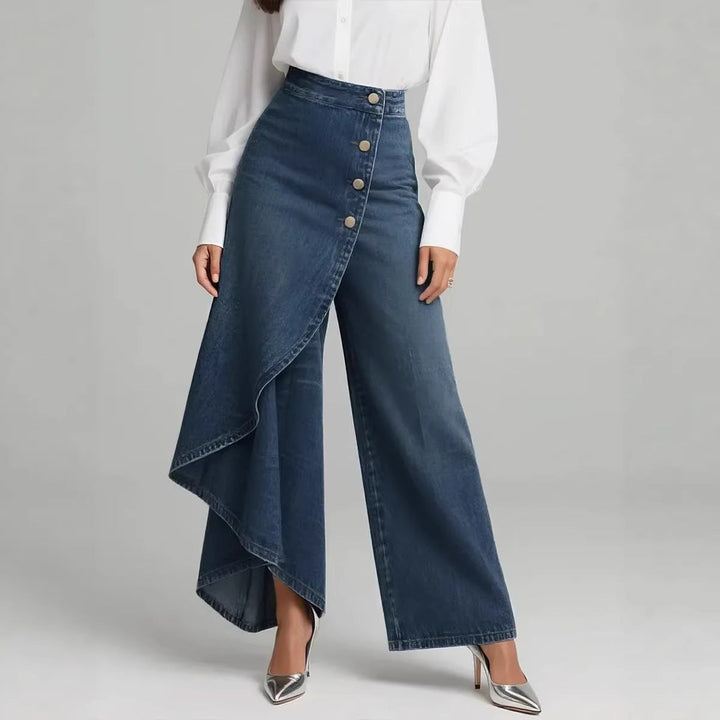 Linnet™ | Wide-Leg Denim Trousers