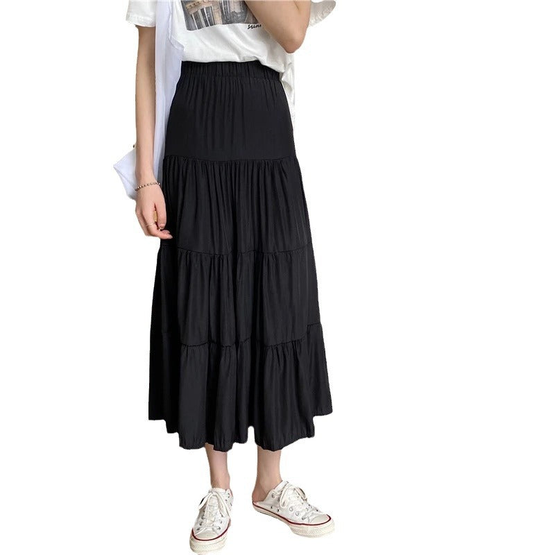 Carine™ | Flowy Midi Skirt