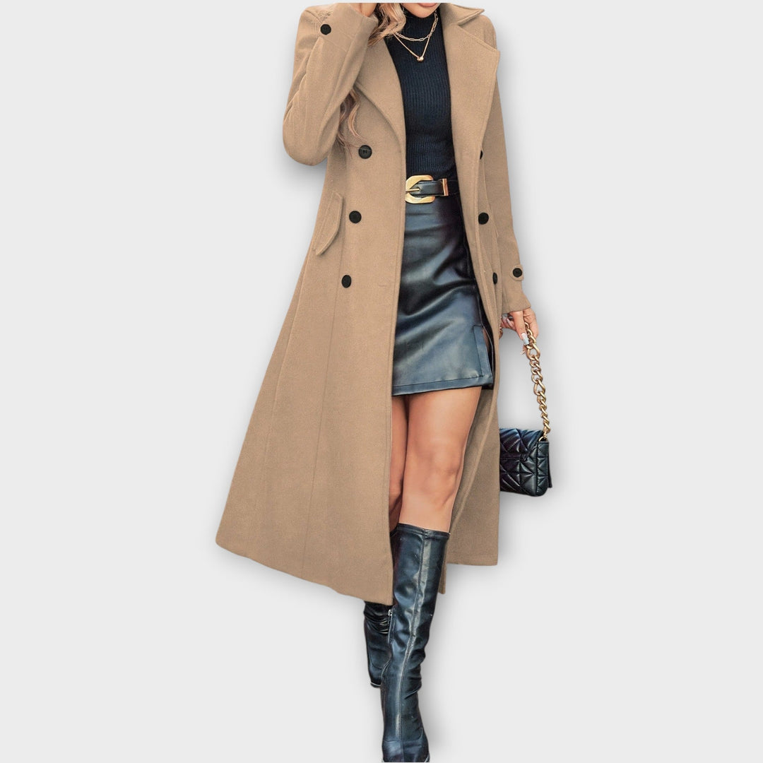 Eleanor | Elegant Longline Winter Coat