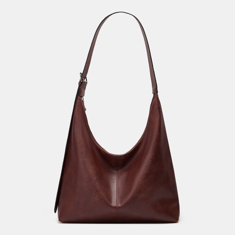 Desiree™ | Women's Solid Colour PU Leather Shoulder Bag Versatile Daily Shopping & Work Bag