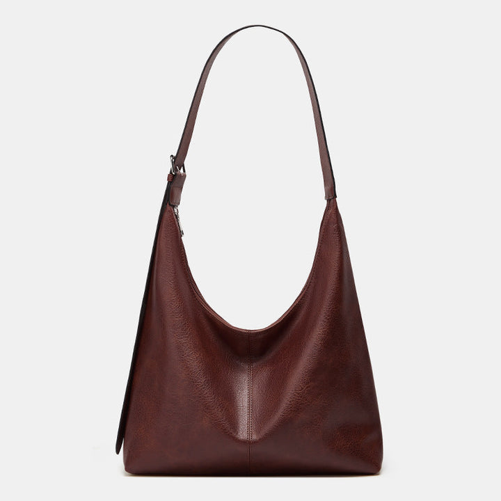 Desiree™ | Women's Solid Colour PU Leather Shoulder Bag Versatile Daily Shopping & Work Bag